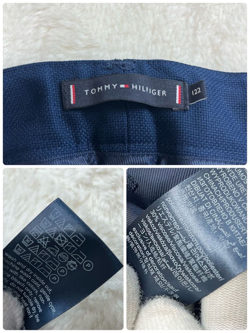 トミーヒルフィガー　キッズ　セットアップ　ネクタイ　サスペンダー　スーツ　入学式