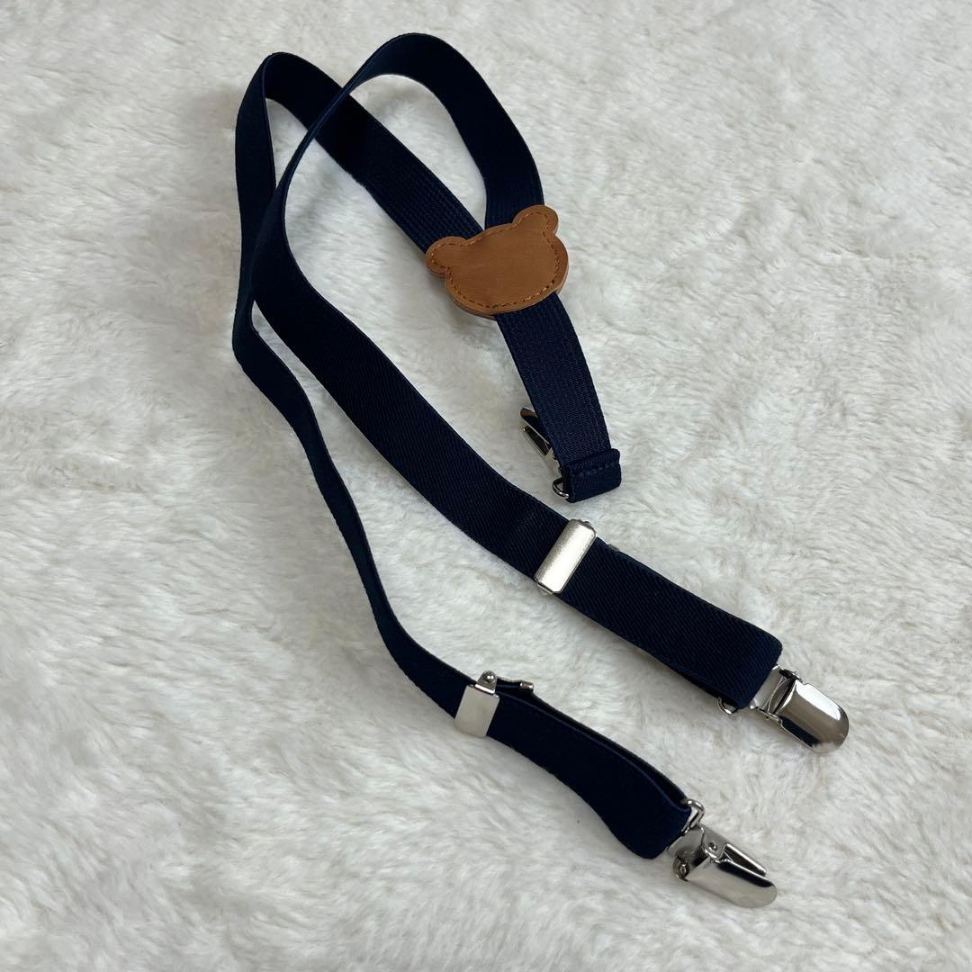 トミーヒルフィガー　キッズ　セットアップ　ネクタイ　サスペンダー　スーツ　入学式