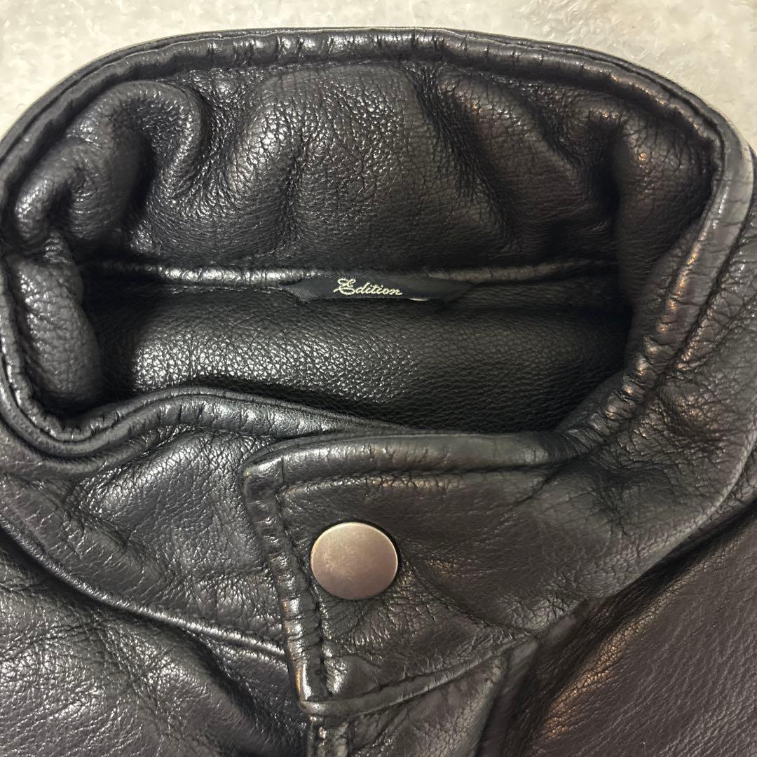 Tomorrowland Edition レザー　ダウンベスト　サイズ38 羊革