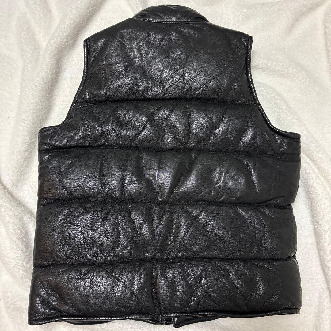 Tomorrowland Edition レザー　ダウンベスト　サイズ38 羊革