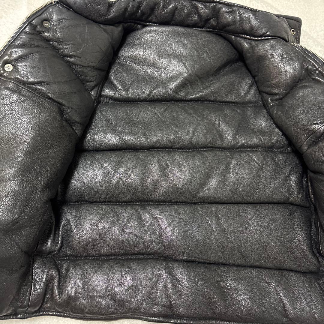 Tomorrowland Edition レザー　ダウンベスト　サイズ38 羊革