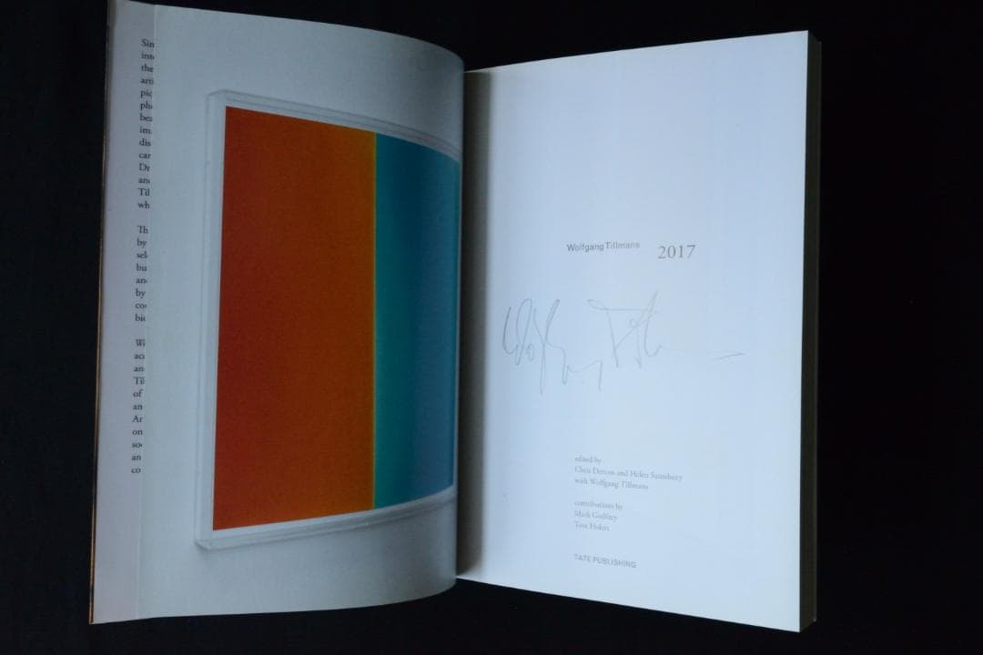 【Wolfgang Tillmans：2017】★★新品・未読品・美本