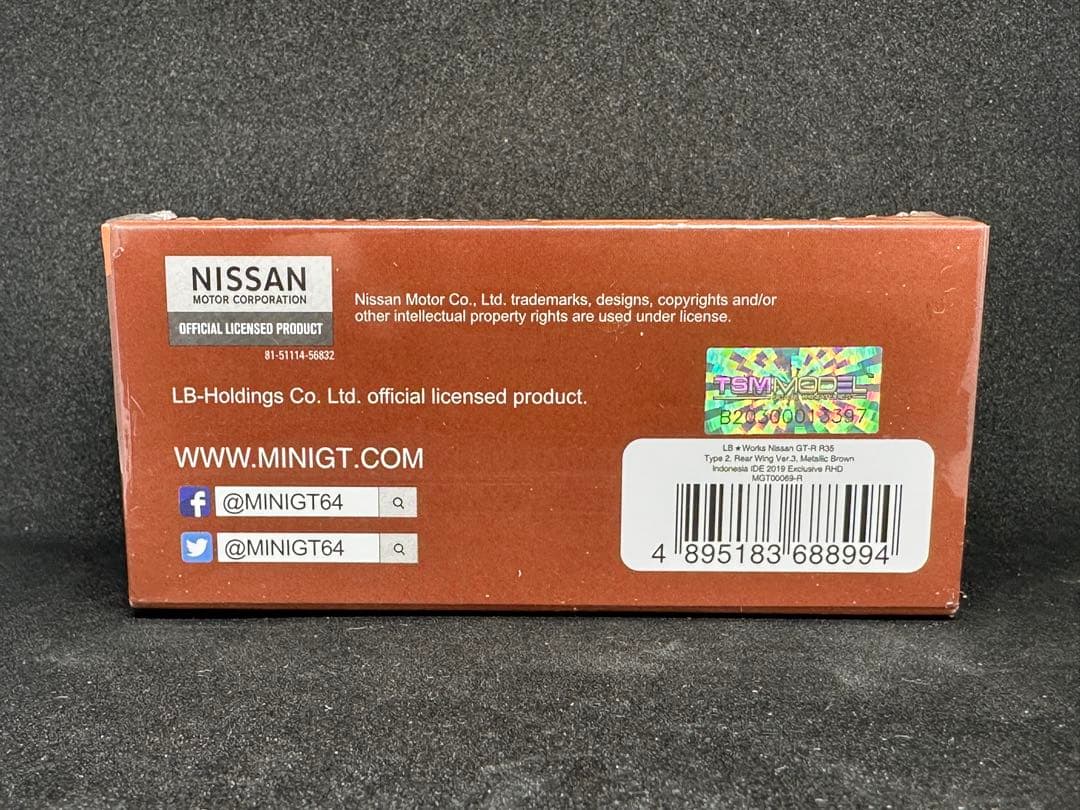 MINI GT ▶︎69 LB★Works Nissan GT-R