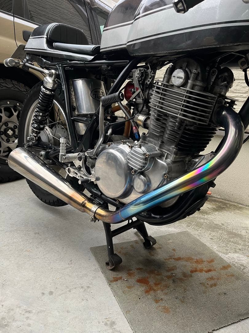チタン マフラー　SR400