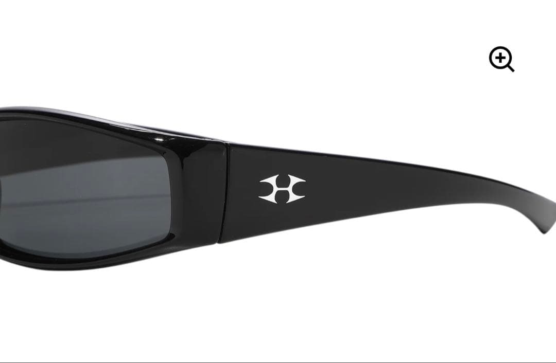 あ*様 最安価 helix LOGO SUNGLASSES BLACK io着用