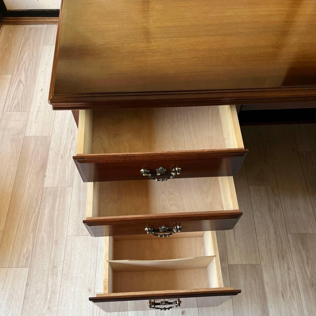 カリモク Karimoku 両袖机 エグゼクティブデスク 書斎机 ワークデスク