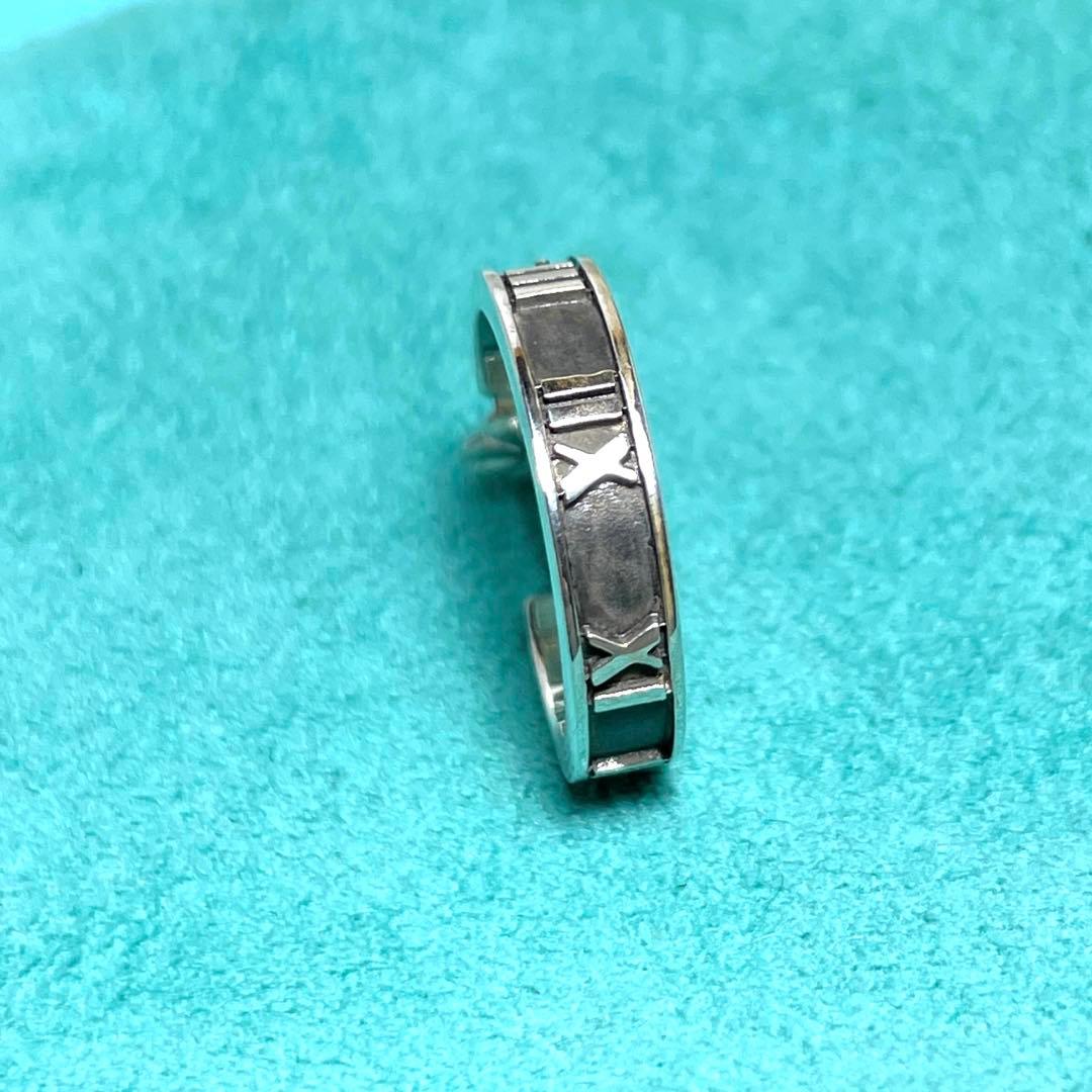 TIFFANY&Co.ティファニー　アトラスフープピアス　925 燻
