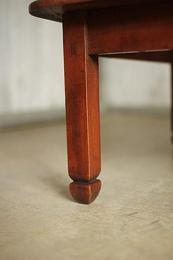 古い木製無垢材のテーブル　ちゃぶ台　座卓　古家具