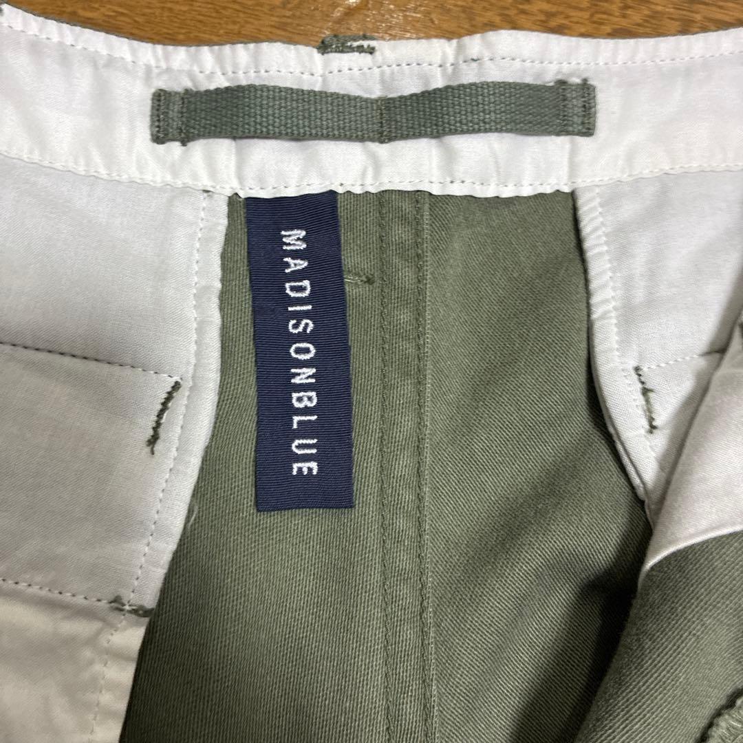 MADISON BLUE マディソンブルー ミリタリーカーゴパンツ カーキ04