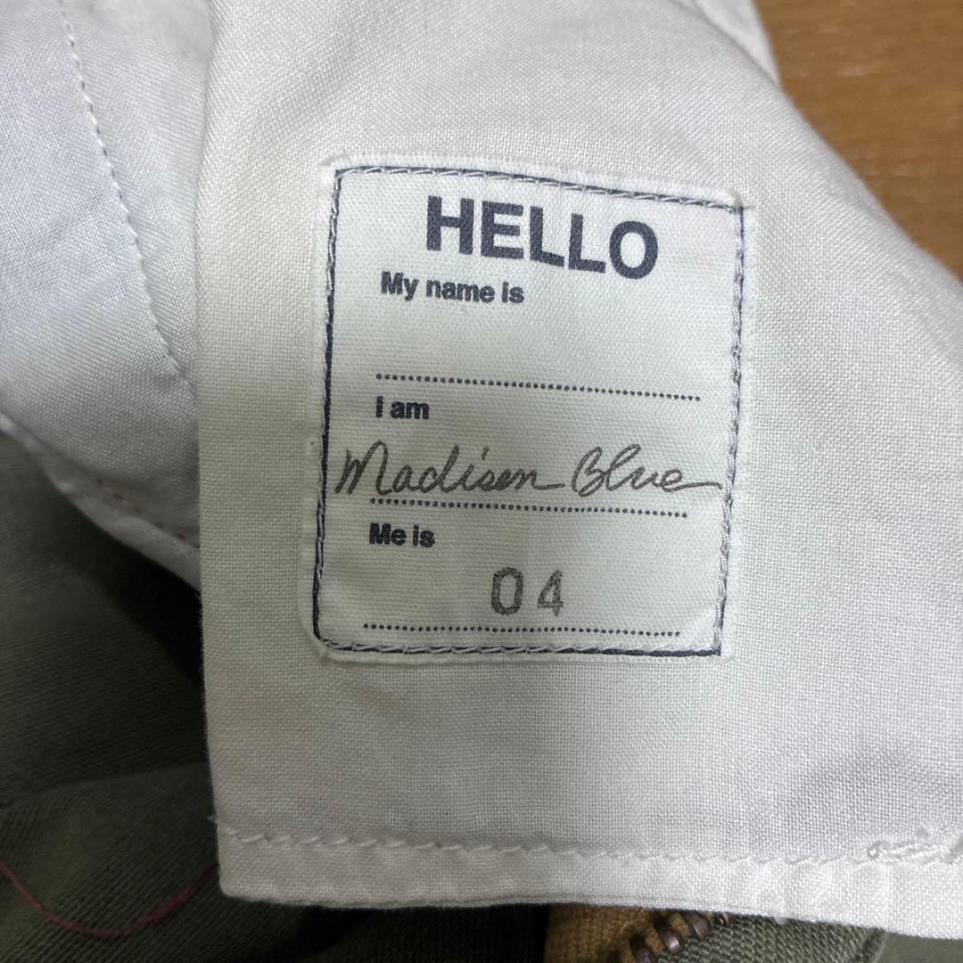 MADISON BLUE マディソンブルー ミリタリーカーゴパンツ カーキ04