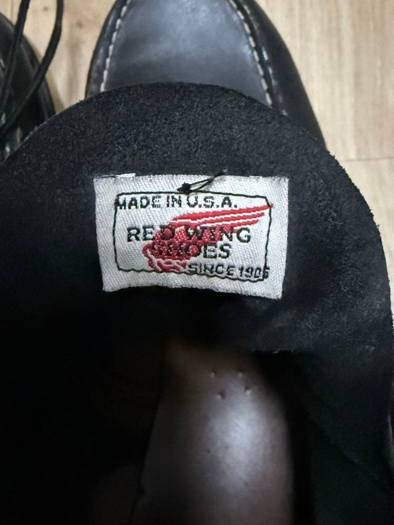 RED WING 8130 刺繍羽根タグ99年製 9E