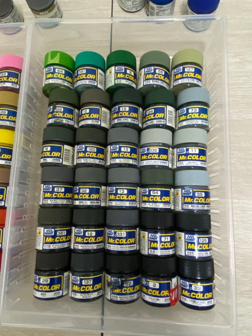 クレオスカラー （一部タミヤ）模型塗装用塗料セット