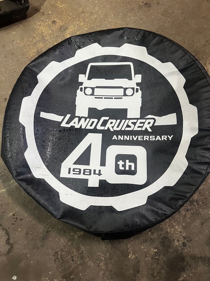 再再販ランクル70タイヤカバー40周年限定