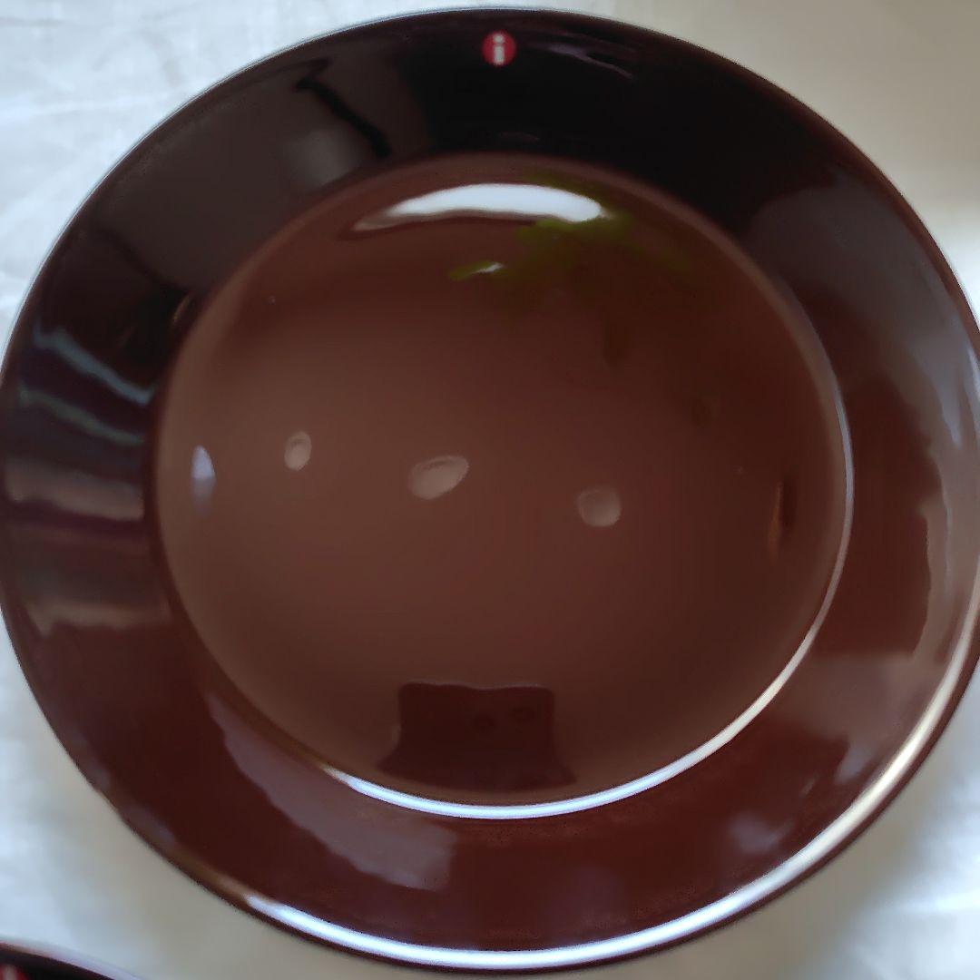 新品　イッタラ ティーマ 21cmプレート ブラウン　5枚セット