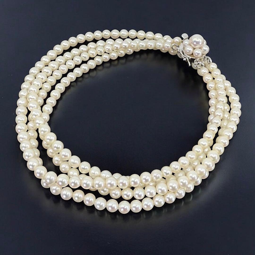 【最高峰】タサキ　ベビーパール　アコヤ　本真珠　2連　ネックレス