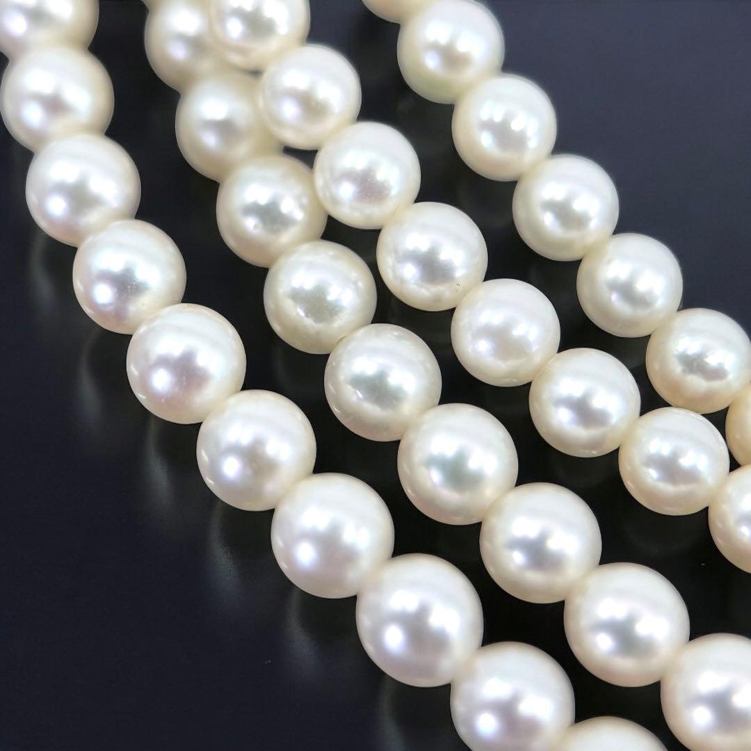 【最高峰】タサキ　ベビーパール　アコヤ　本真珠　2連　ネックレス