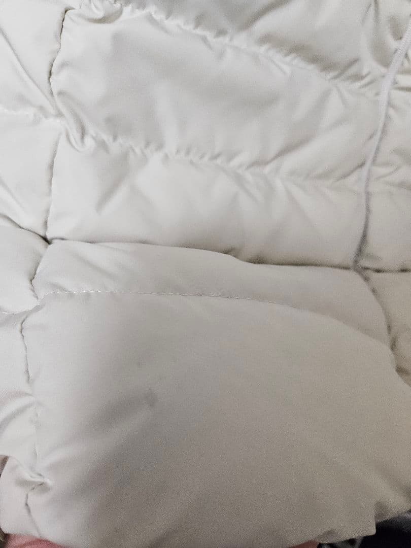 Herno アイボリー　ノースリーブ　ダウンベスト　40サイズ　ロング丈