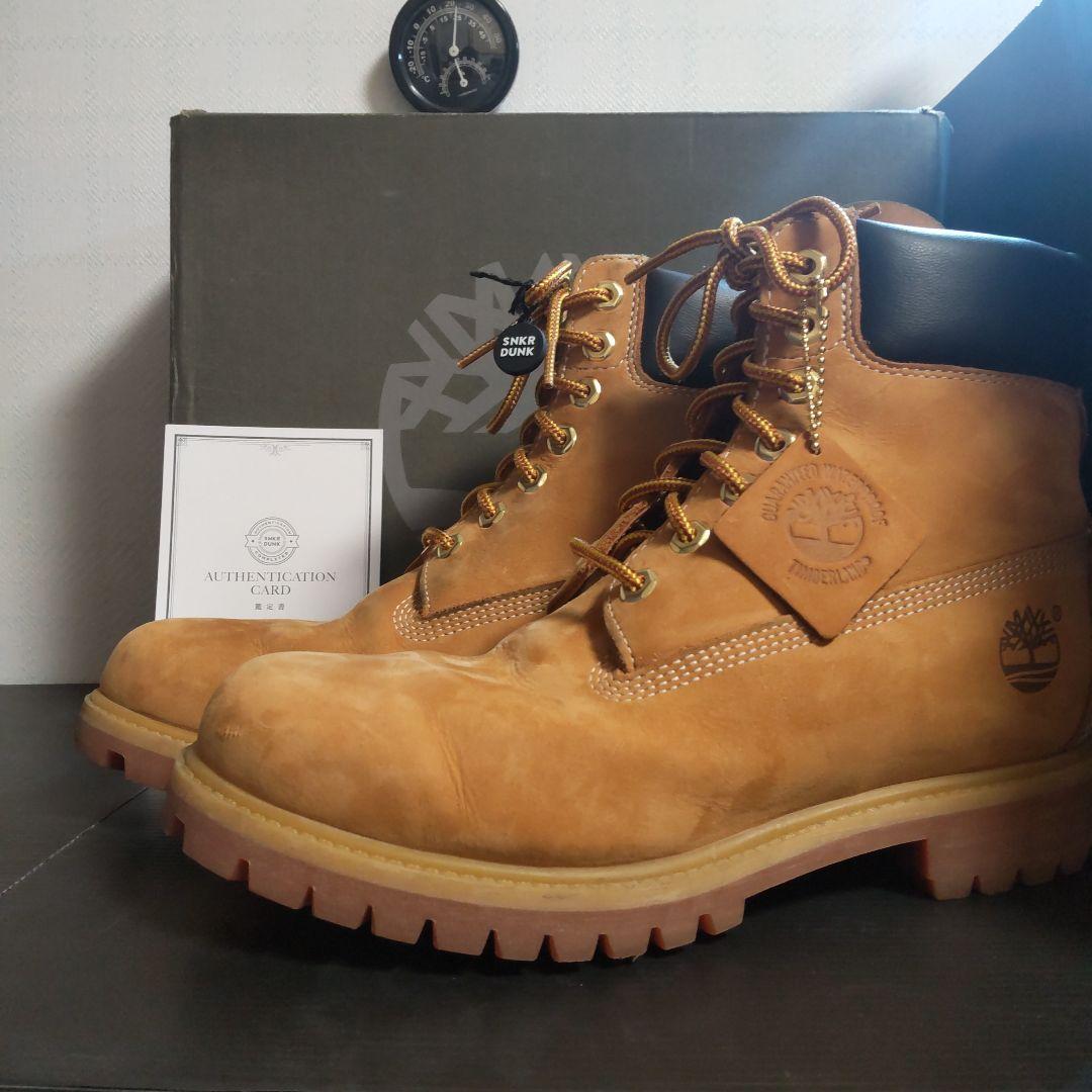 【スニダン鑑定品】Timberland プレミアムブーツ 8.5w