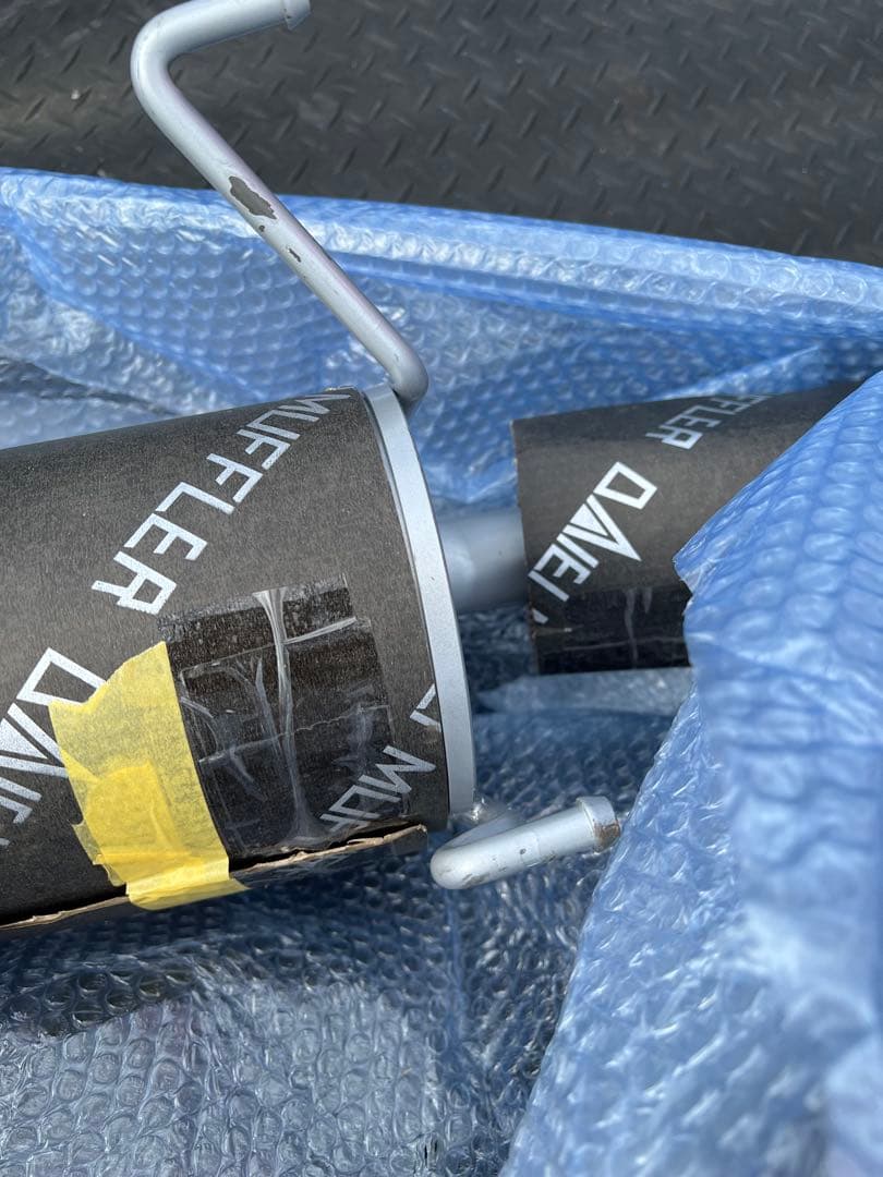 ダイハツ　ハイゼット用　車検対応　大栄テクノ 触媒一体型マフラー　ガスレボ付き