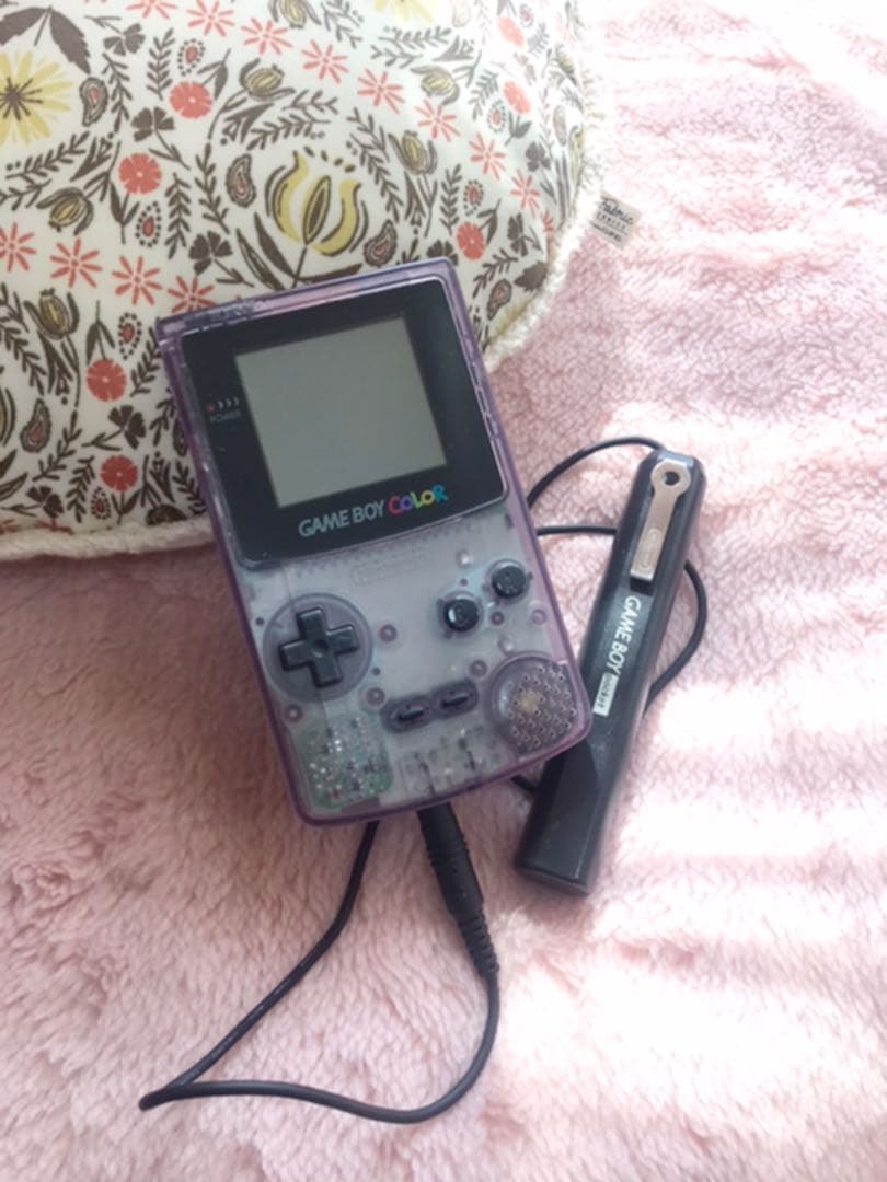 ゲームボーイカラー クリアパープル