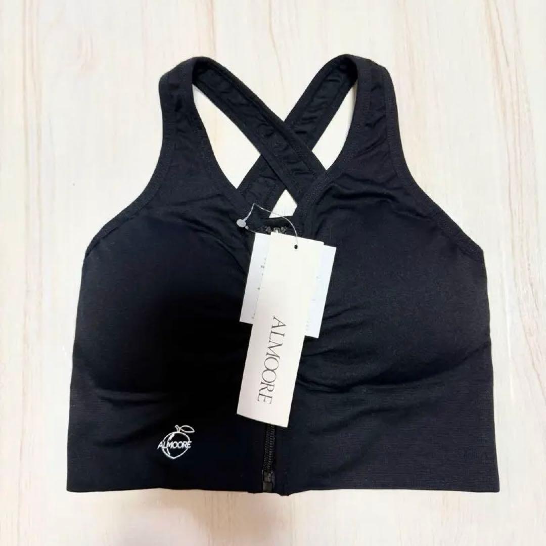 ちぃ ALMOORE バストアップブラ ブラック S 新品タグ付き