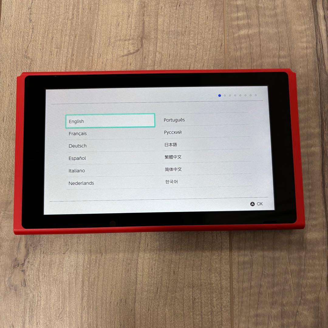 Nintendo Switch マリオレッド✕ブルーセット