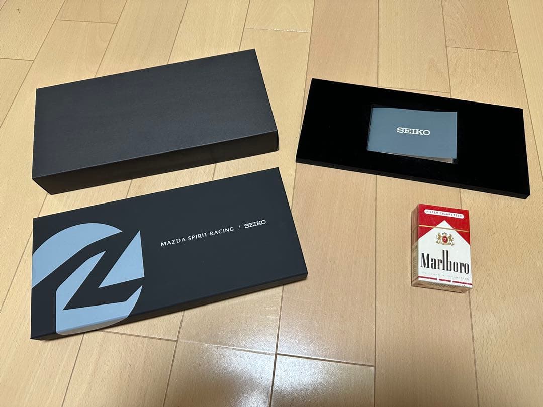 マツダ・スピリット・レーシング：クロノグラフウォッチ：SEIKOコラボ：新品美品