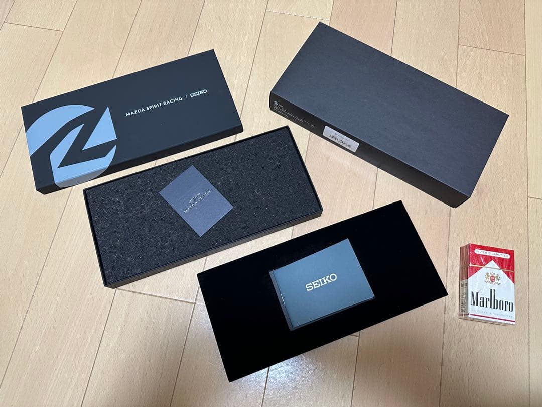 マツダ・スピリット・レーシング：クロノグラフウォッチ：SEIKOコラボ：新品美品