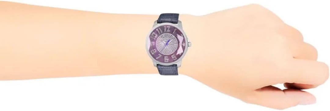 Tandance パープル 腕時計 クォーツ