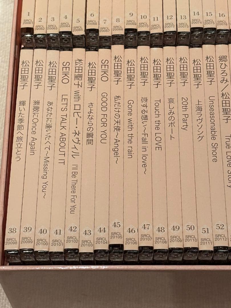 松田聖子 CD-BOX~The voice of a Queen~