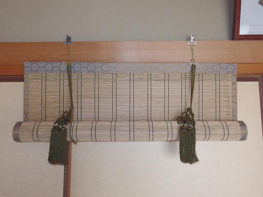 お座敷すだれ　一対二本セット　（175cm×90㎝）