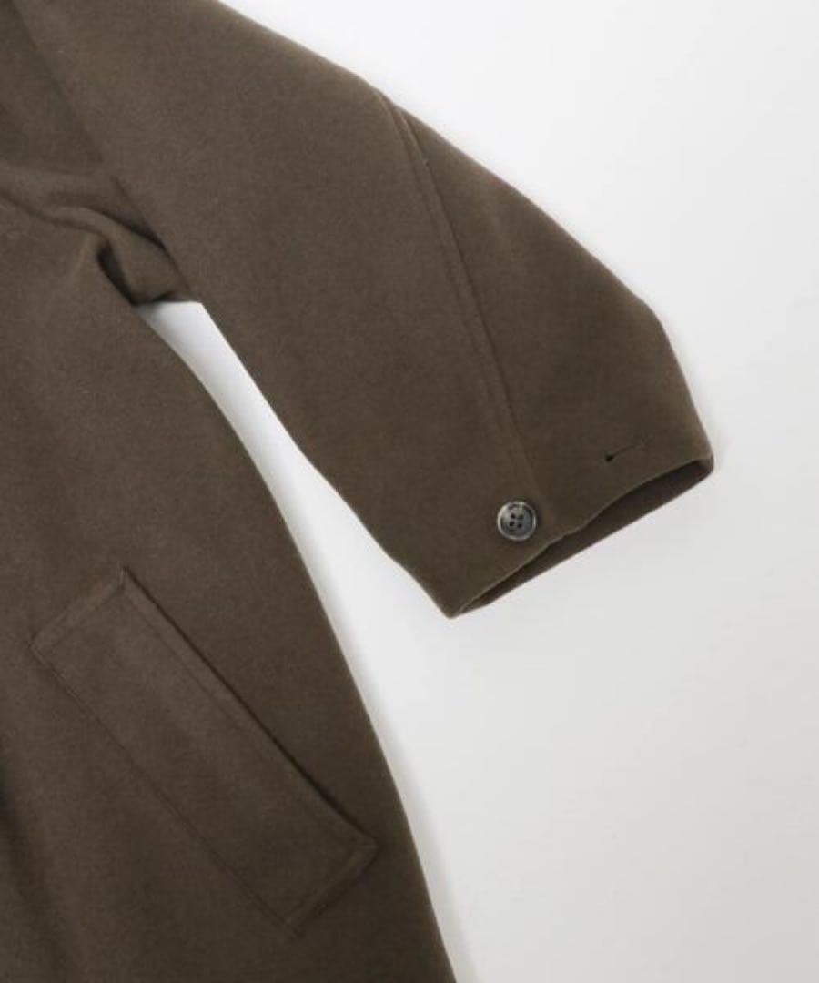 ステンカラーコクーンロングコート KBF サイズ36