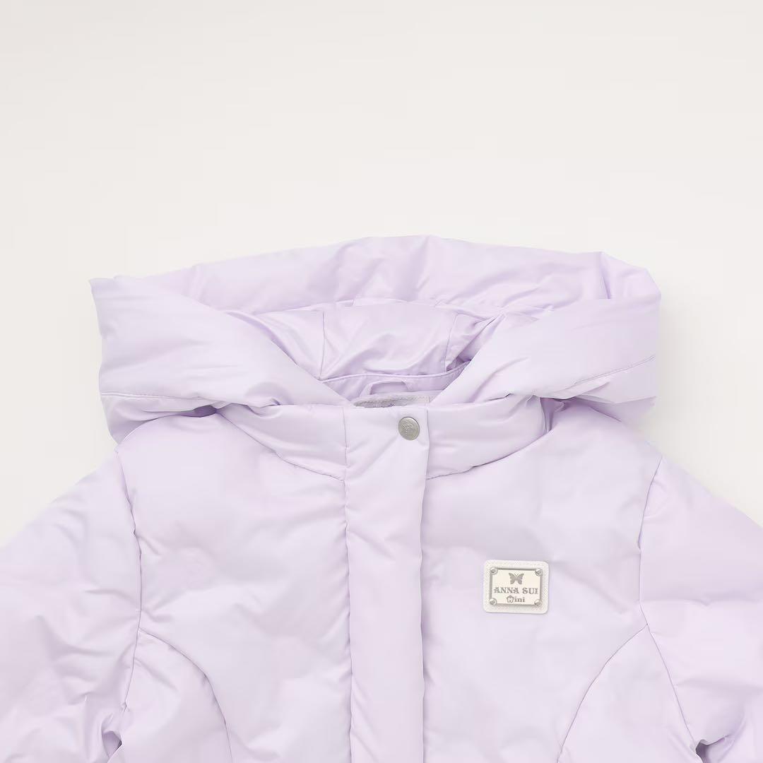 こ*ろ様 新品タグ付き　ANNA SUI mini 中綿ネコブルゾン　紺130-