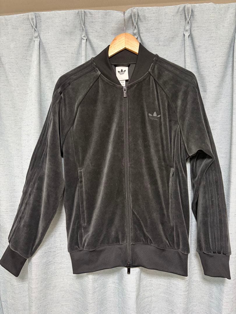 adidasアディダスVELOURベロア トラックジャケット2025 XL