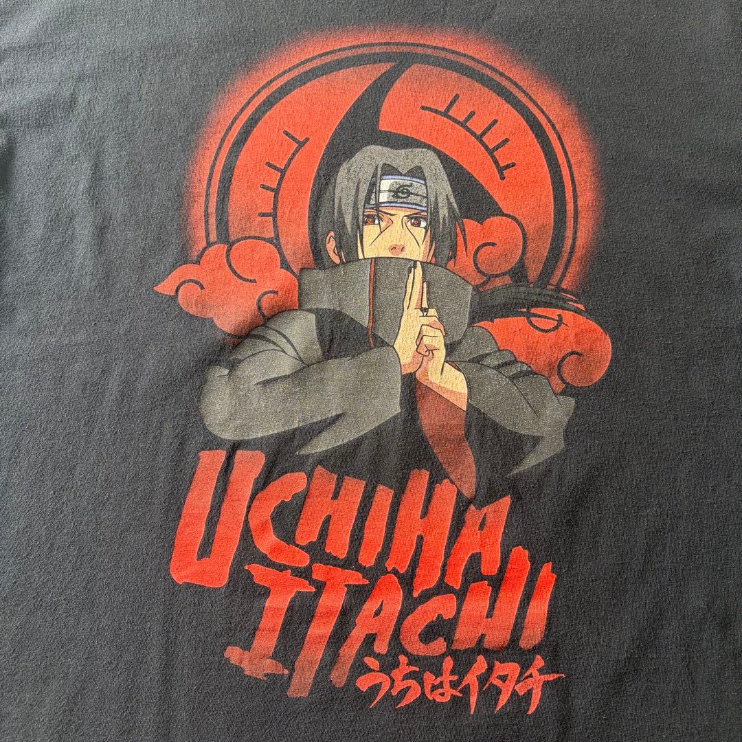 【XL】NARUTO ナルト うちはイタチ アニメ Tシャツ 海外企画