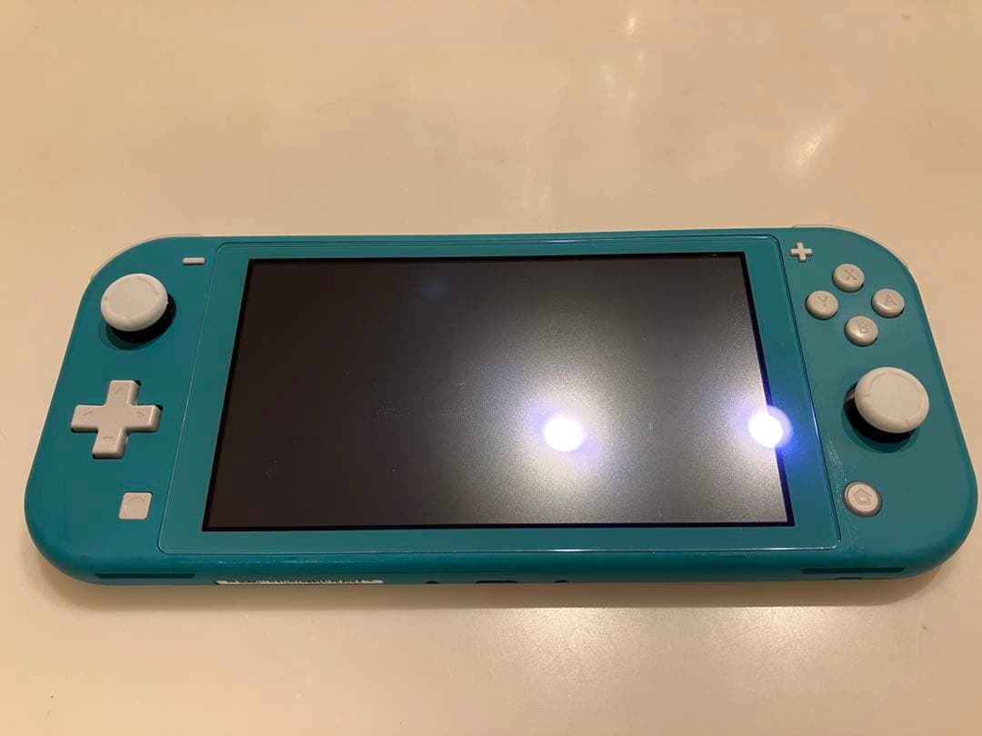 Nintendo Switch Lite ターコイズ 本体 美品 充電器未使用