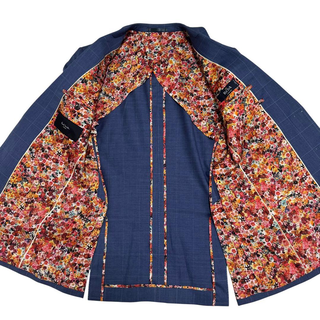 極美品✨ポールスミス スリーピース REDA SUPER 130'S 裏地 花柄