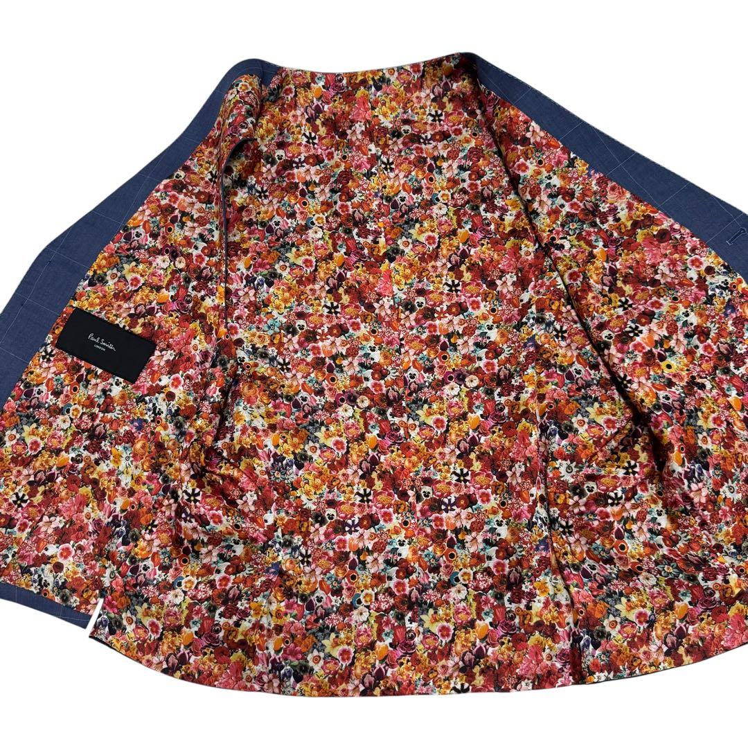 極美品✨ポールスミス スリーピース REDA SUPER 130'S 裏地 花柄