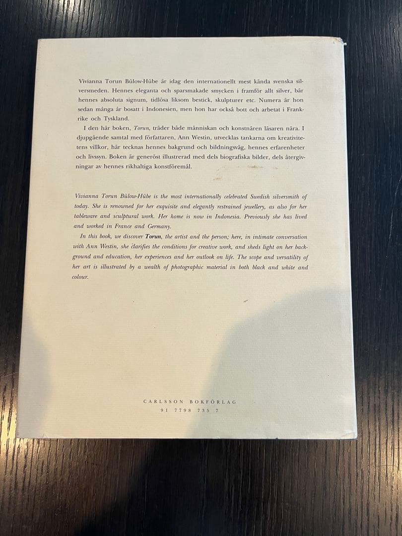 Torun Ann Westin Carlsson Bokförlag