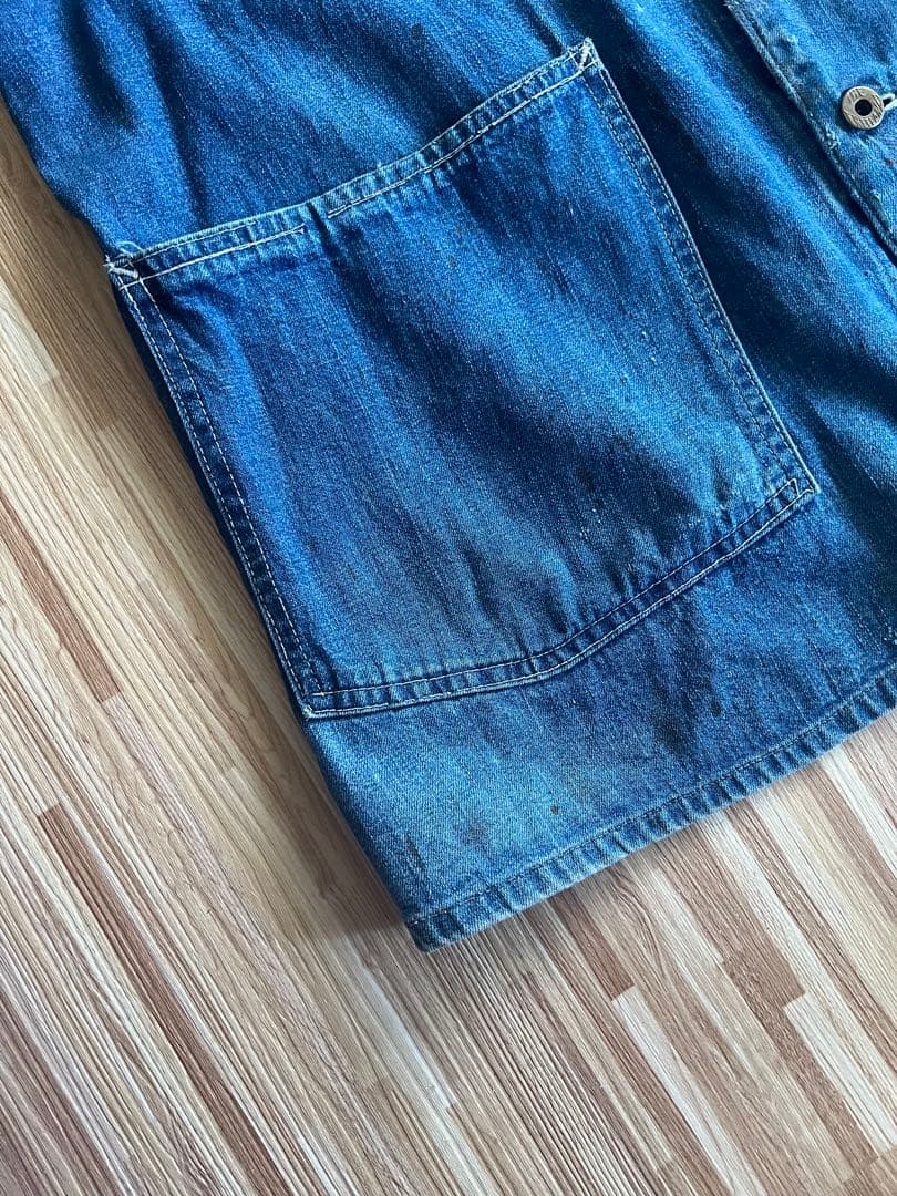 40sヴィンテージ 大戦期Free Land デニム カバーオール