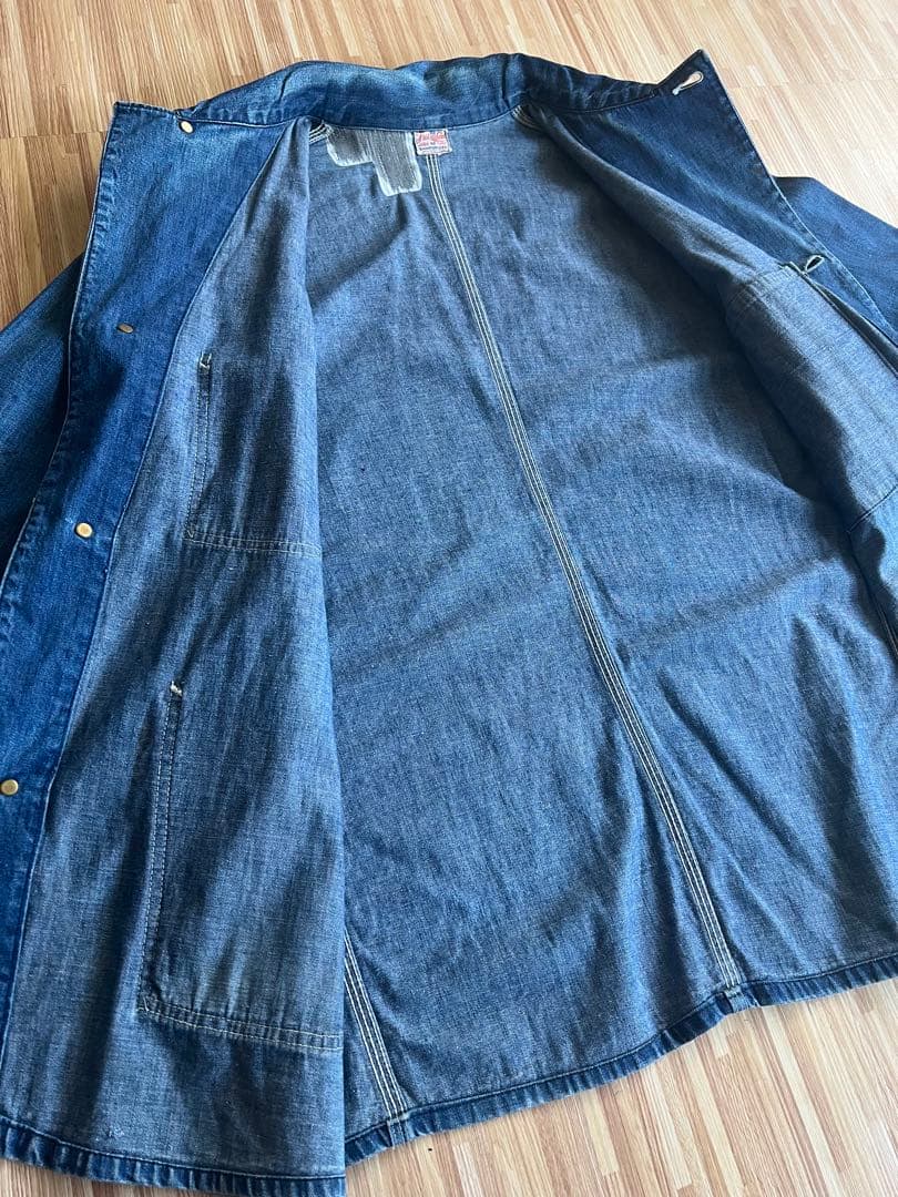 40sヴィンテージ 大戦期Free Land デニム カバーオール