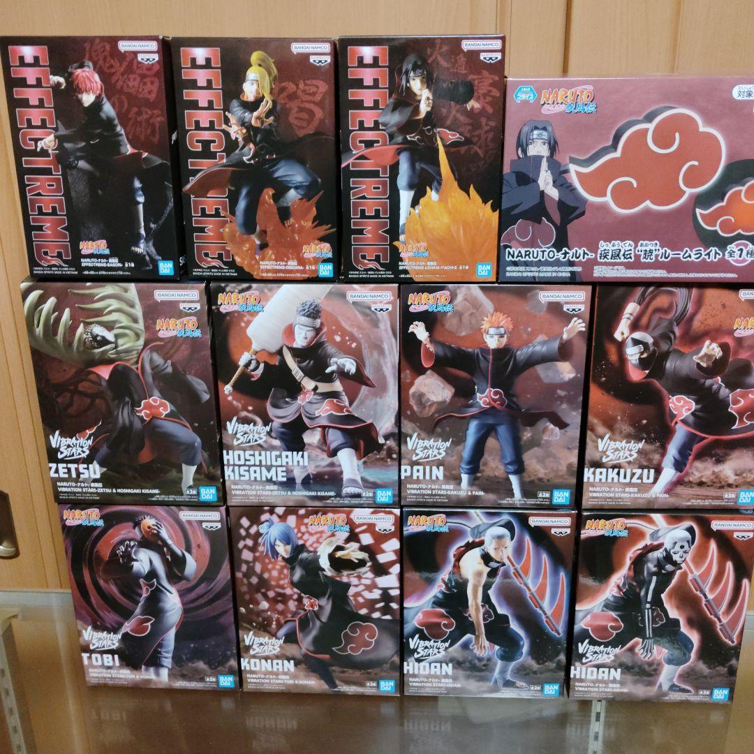 Naruto Vibration Stars フィギュア 暁12体セット