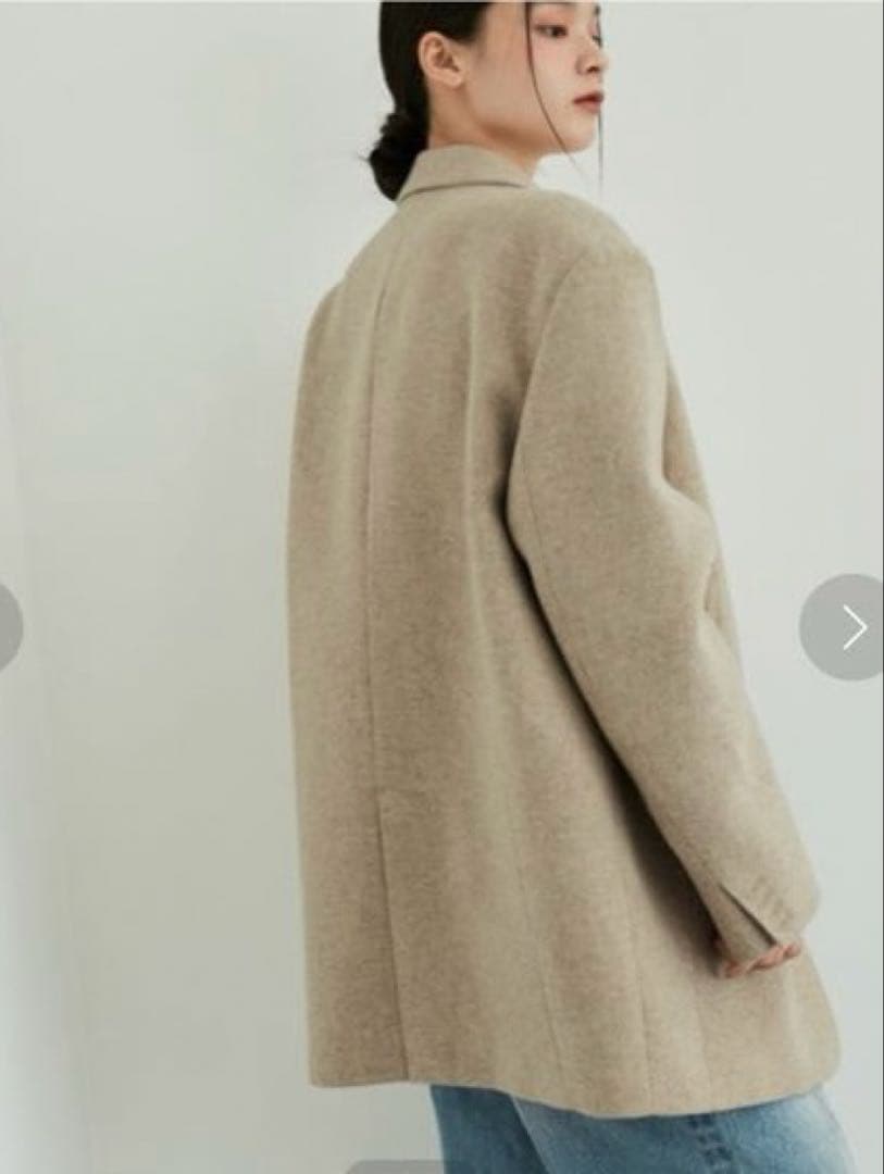 ADAM ET ROPE' FEMME ボンディングオーバージャケットコート