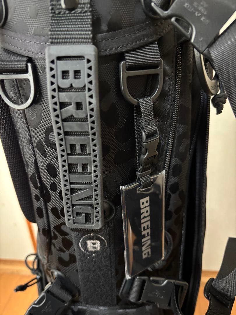 BRIEFING キャディバッグ ブラック迷彩