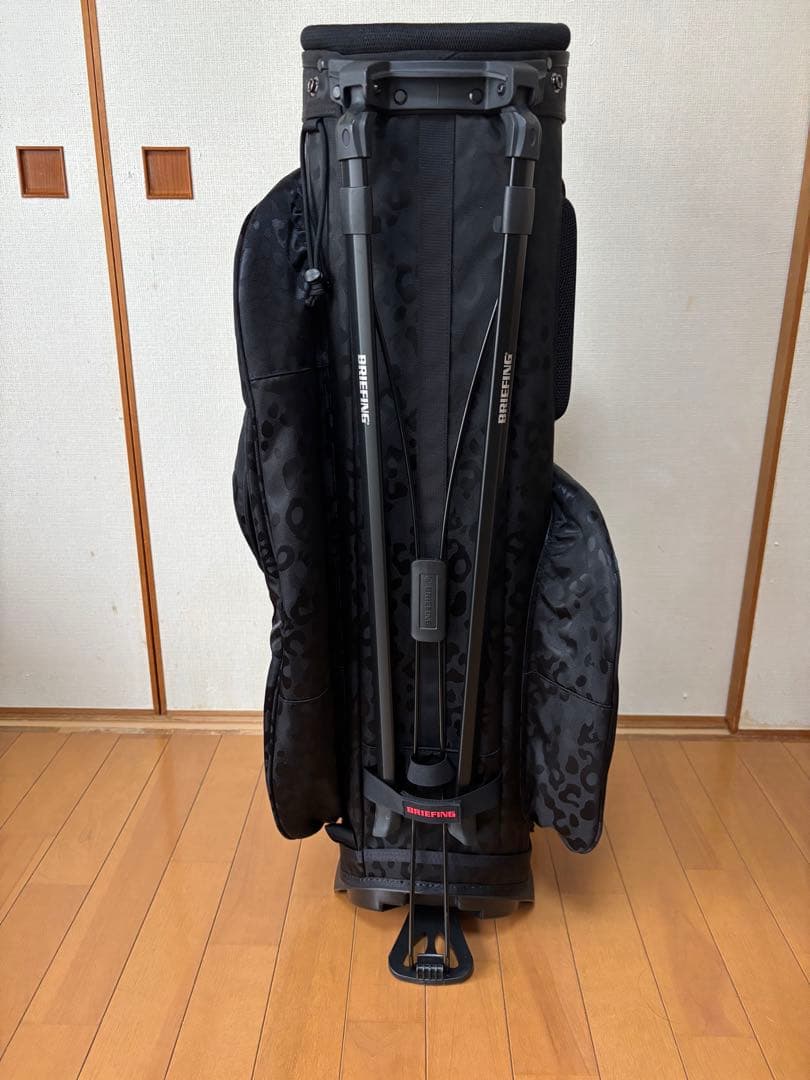 BRIEFING キャディバッグ ブラック迷彩