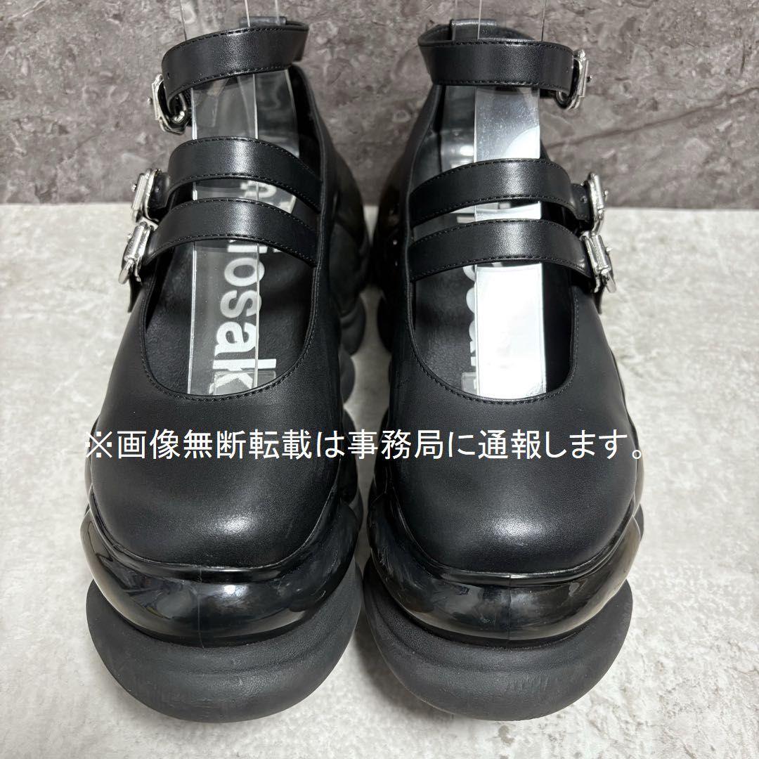 mikio sakabe Mary Jane 厚底 スニーカー/23㎝ 黒