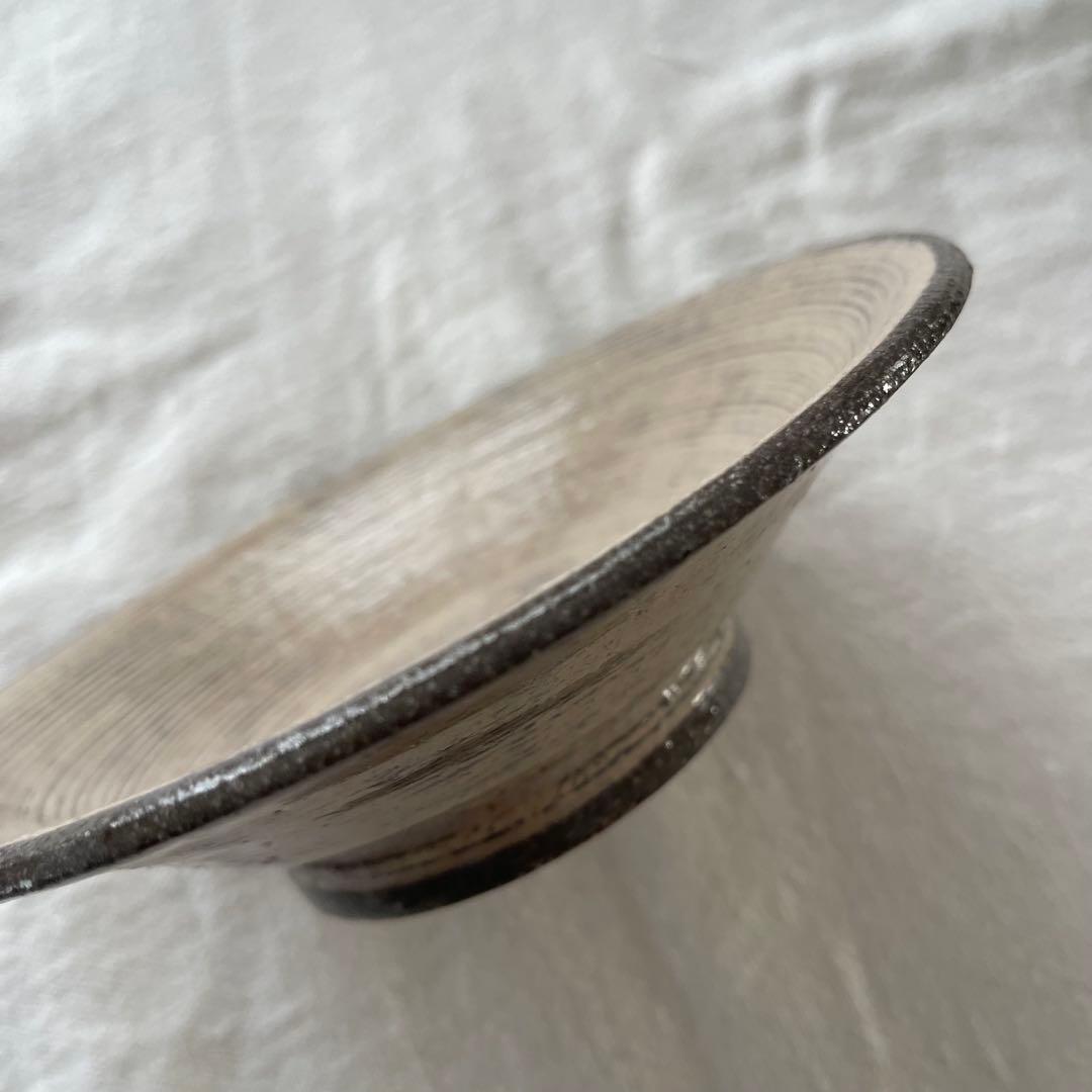 新品未使用‼️ 人気作家m小澤基晴さんの粉引皿2枚セット