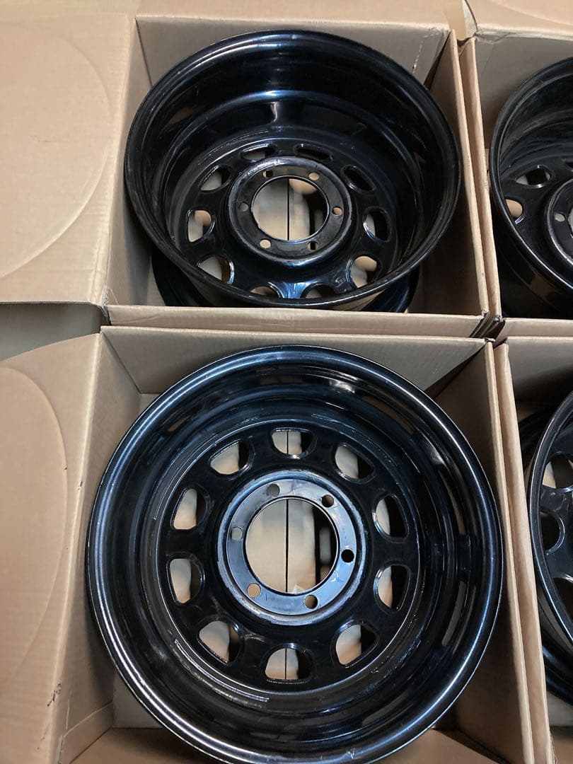 ®*O様 美品16×8J 6穴 139.7mm ET±0 DAYTONA デイト