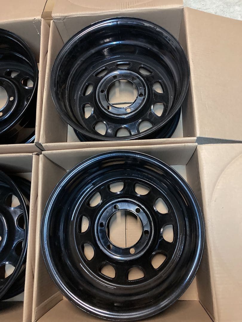 ®*O様 美品16×8J 6穴 139.7mm ET±0 DAYTONA デイト