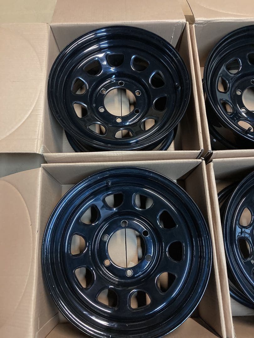 ®*O様 美品16×8J 6穴 139.7mm ET±0 DAYTONA デイト